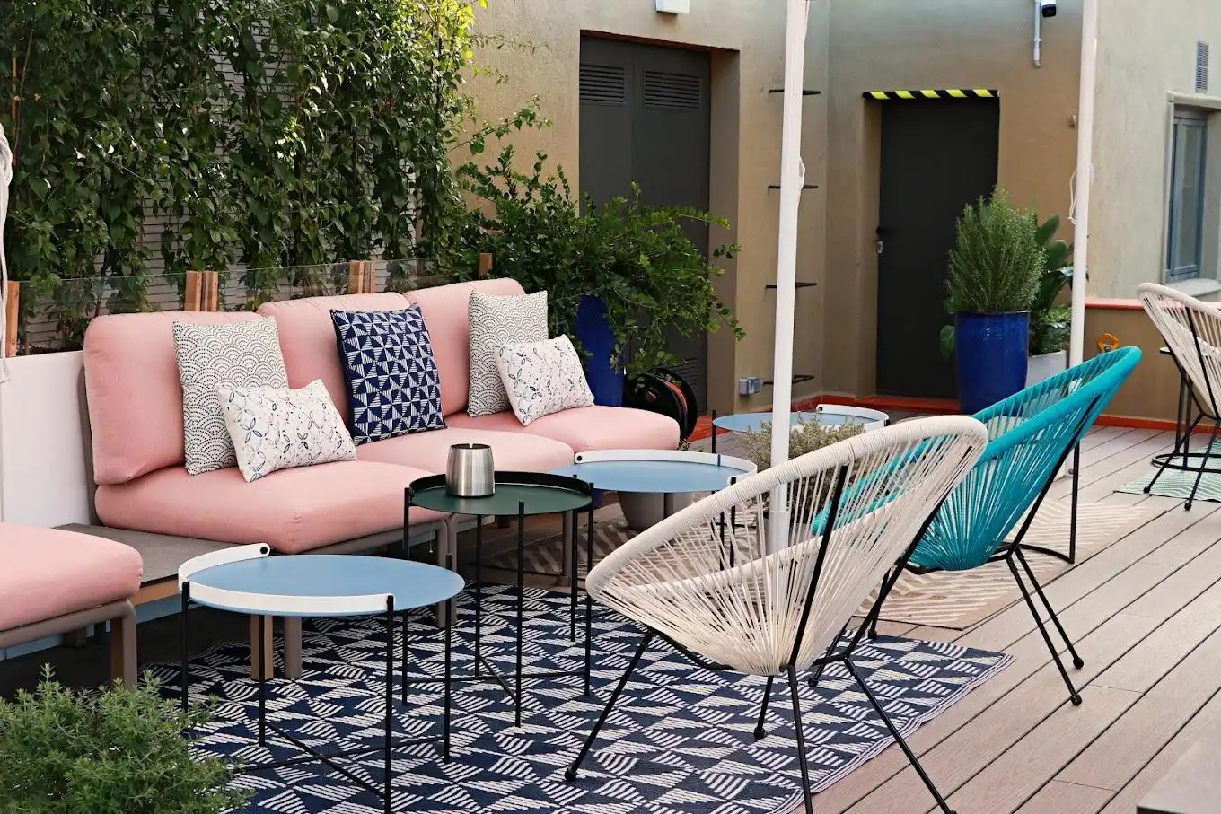 Terrasse von Büro zur Miete in Barcelona