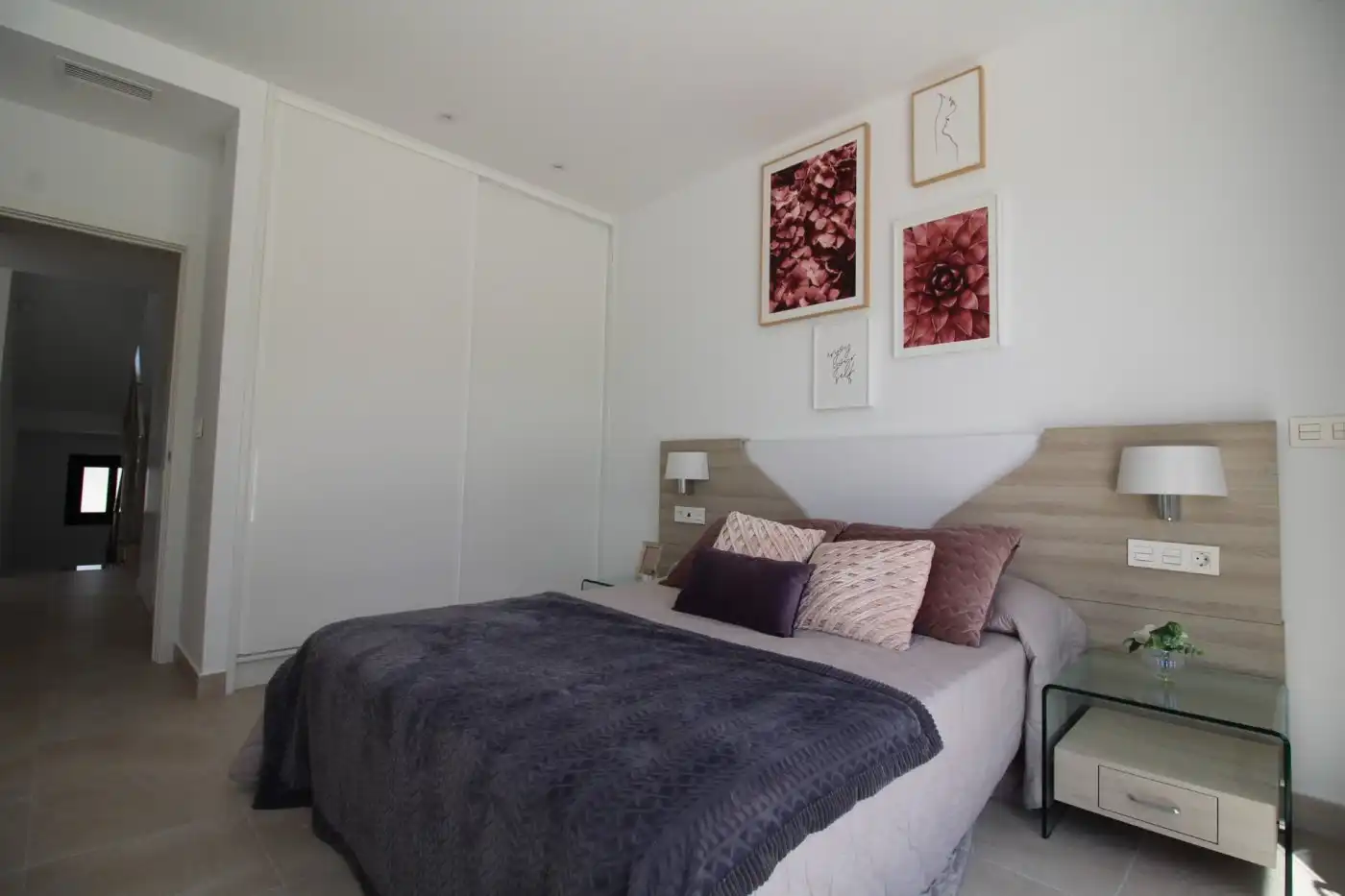 Habitación de Casa o chalet en venta en La Nucia con Aire acondicionado, Calefacción y Jardín privado