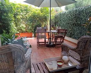 Terrassa de Casa adosada de lloguer en Moncada amb Aire condicionat, Calefacció i Jardí privat