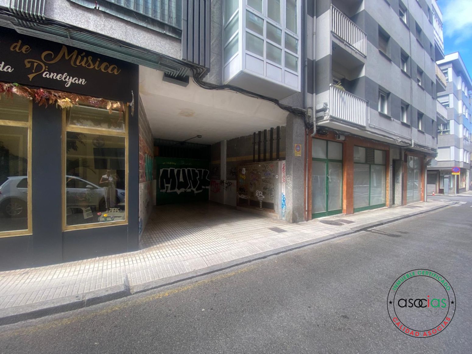 Exterior view of Garage for sale in Gijón 