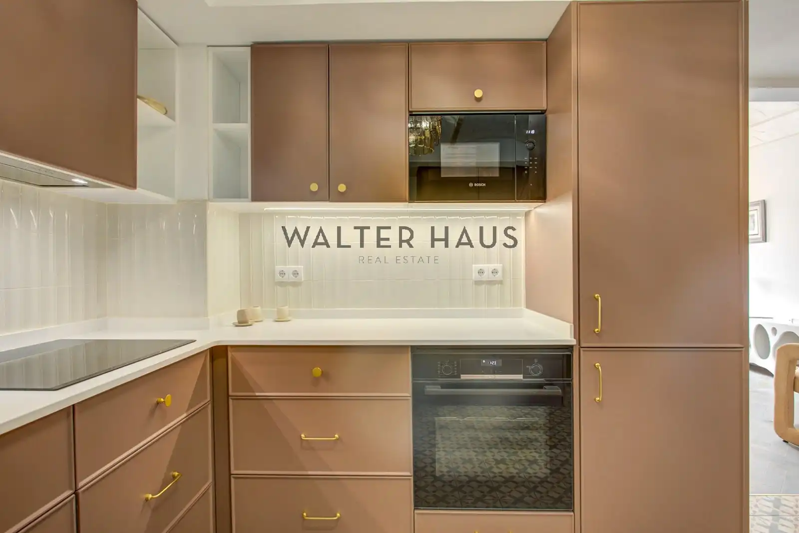 Cocina de Piso en venta en Barcelona con Terraza, Amueblado y Horno