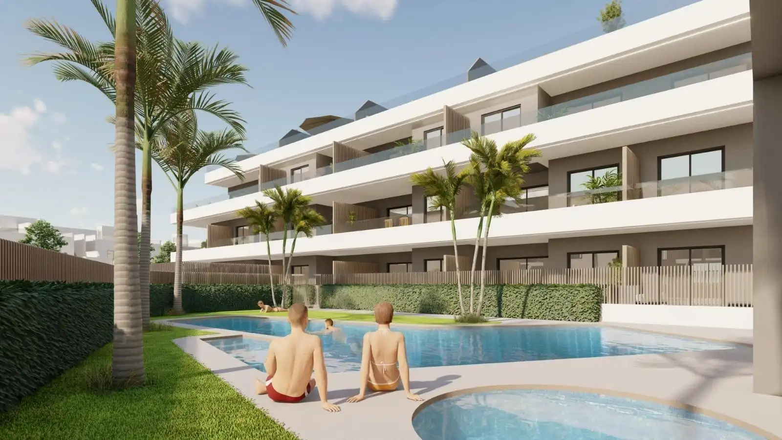 Penthouse mit Pool zum Verkauf in Pilar de la Horadada ciudad