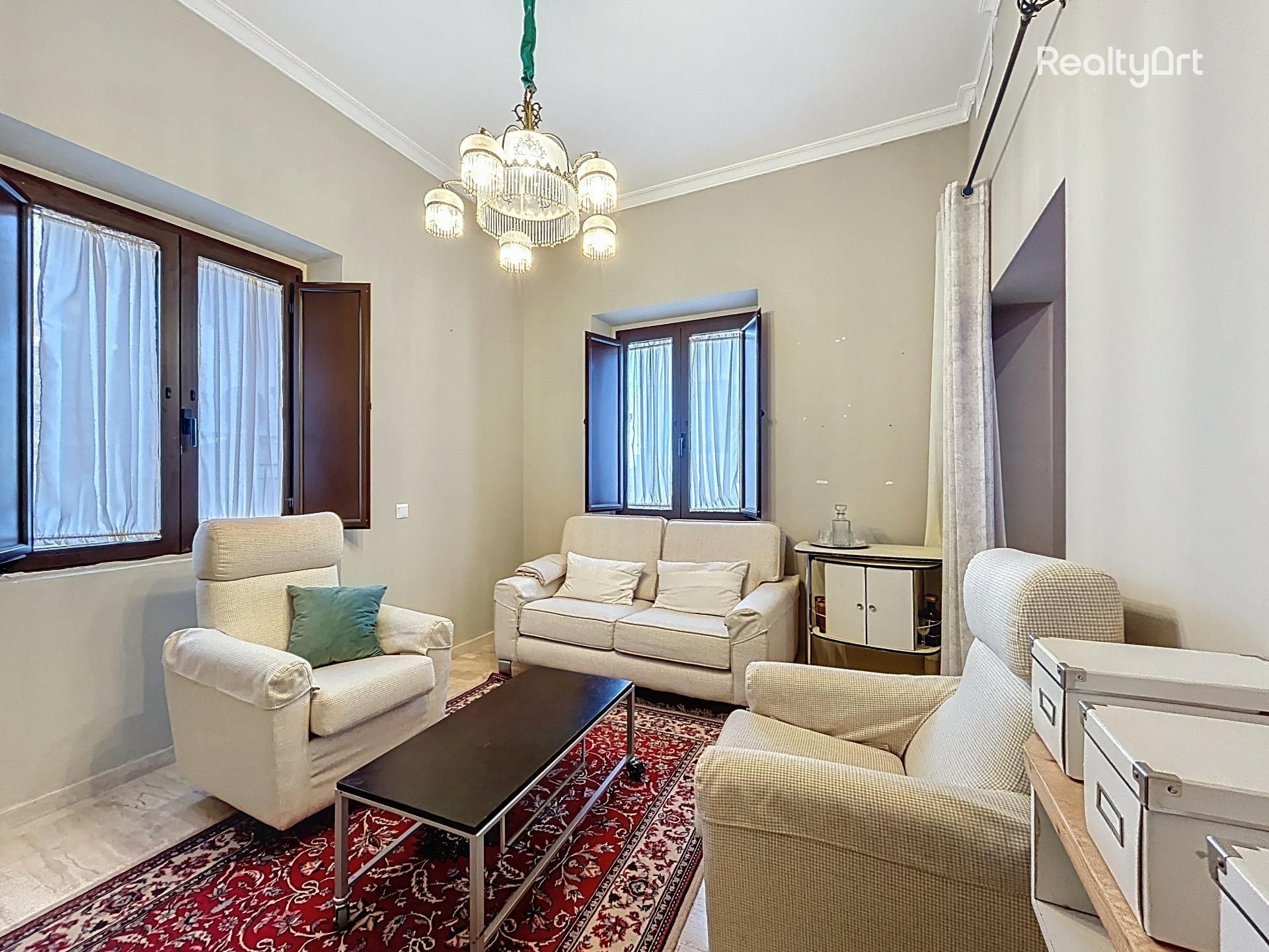 Sala de estar de Dúplex en venta en  Sevilla Capital con Aire acondicionado, Calefacción y Terraza