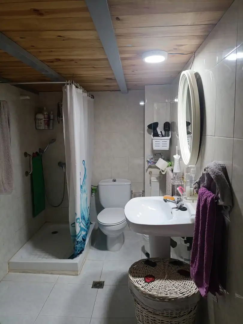 Badezimmer von Einfamilien-Reihenhaus zum Verkauf in Alhama de Murcia mit Klimaanlage, Terrasse und Abstellraum