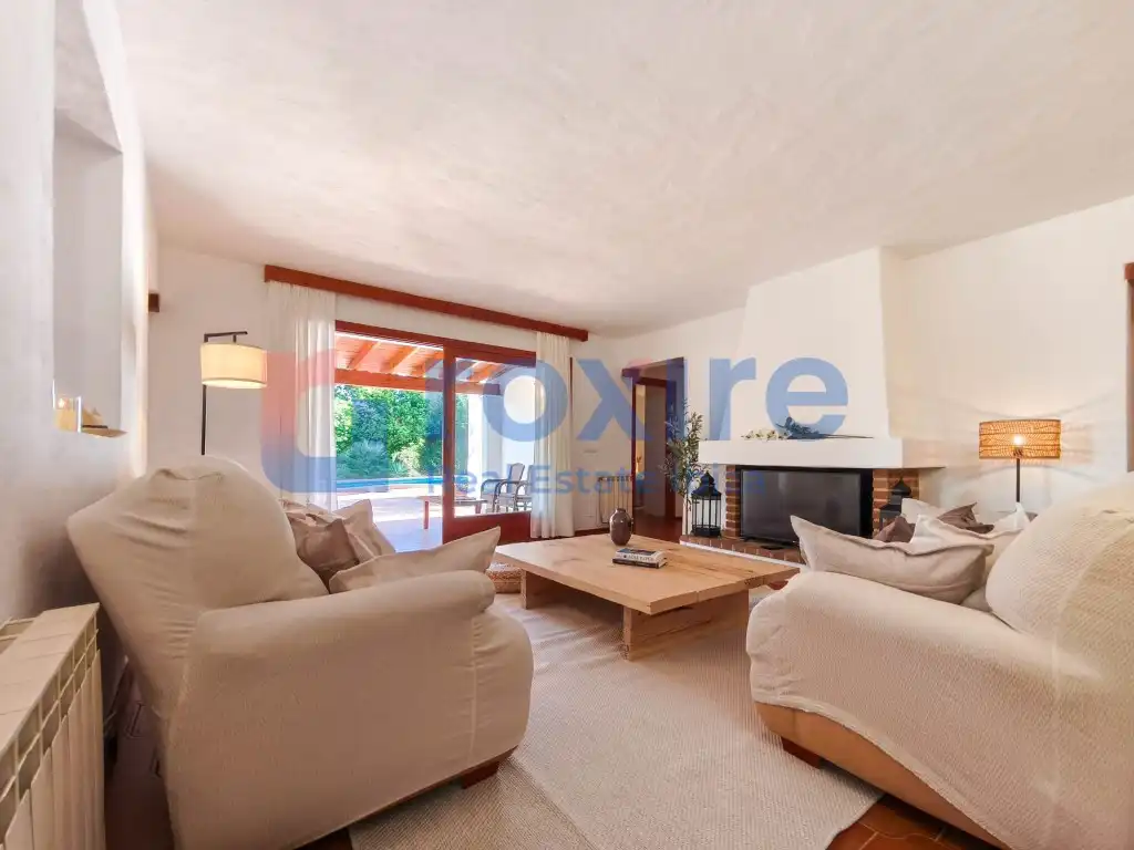 Sala de estar de Casa o chalet de alquiler en Sant Antoni de Portmany con Jardín privado, Terraza y Piscina