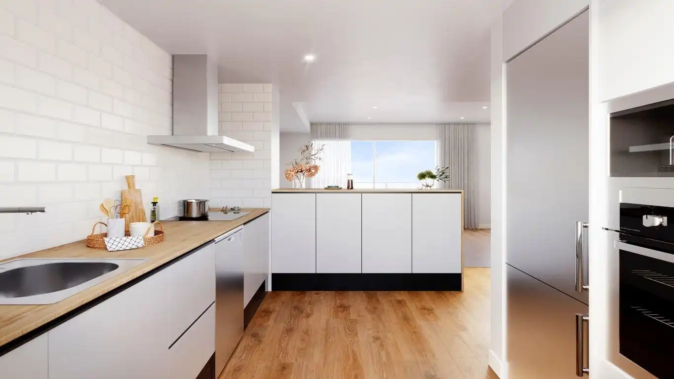 Cuina de Casa o xalet en venda en Elche / Elx amb Aire condicionat, Jardí privat i Terrassa