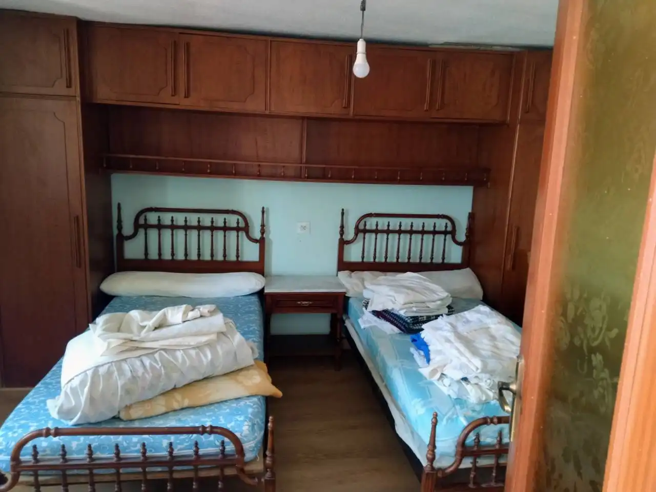 Schlafzimmer von Wohnung zum Verkauf in Merindad de Cuesta-Urria mit Heizung, Abstellraum und Möbliert