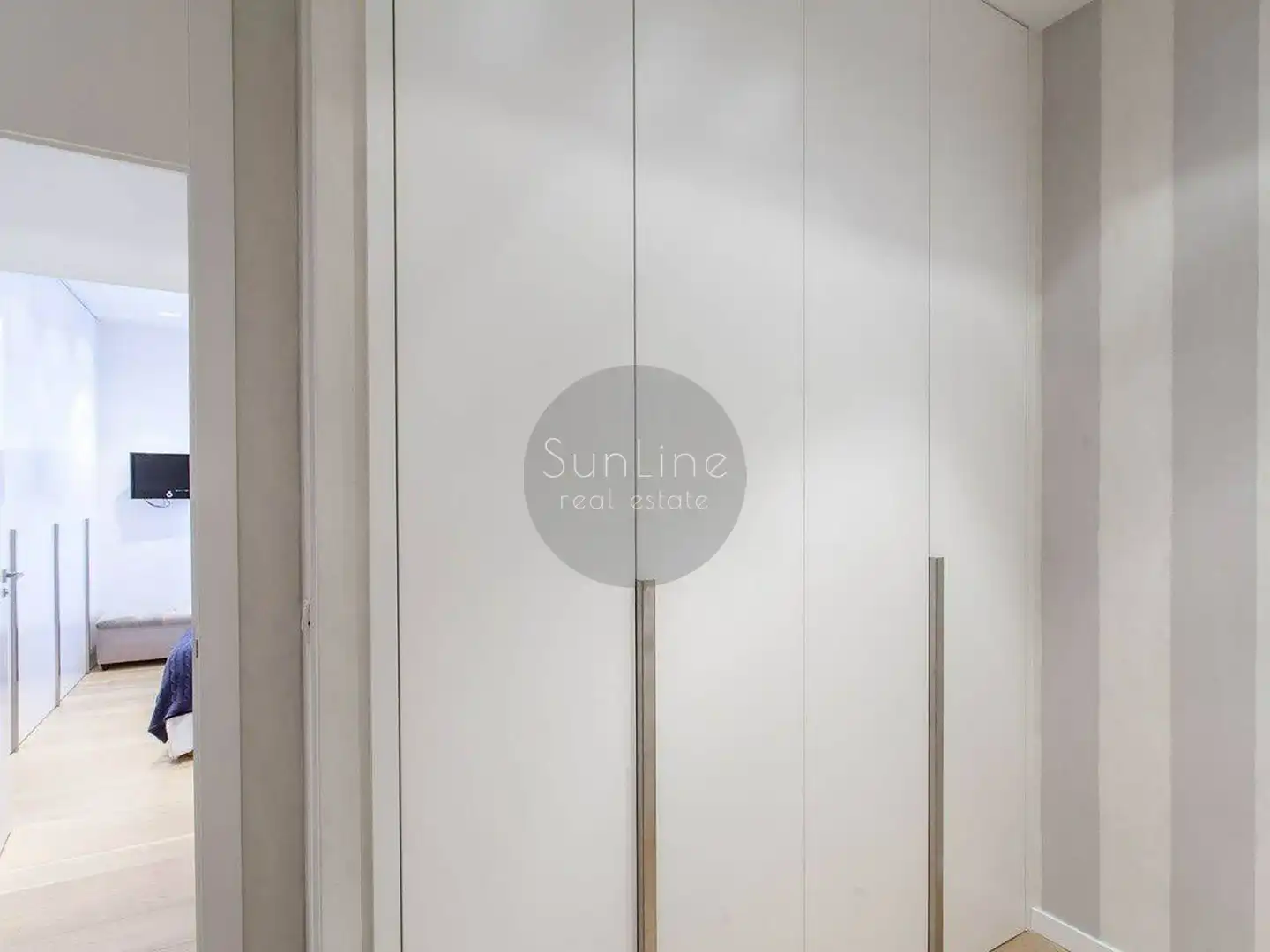 Bedroom of Flat for rent in Valencia  with Air Conditioner, Furnished and Pets allowed