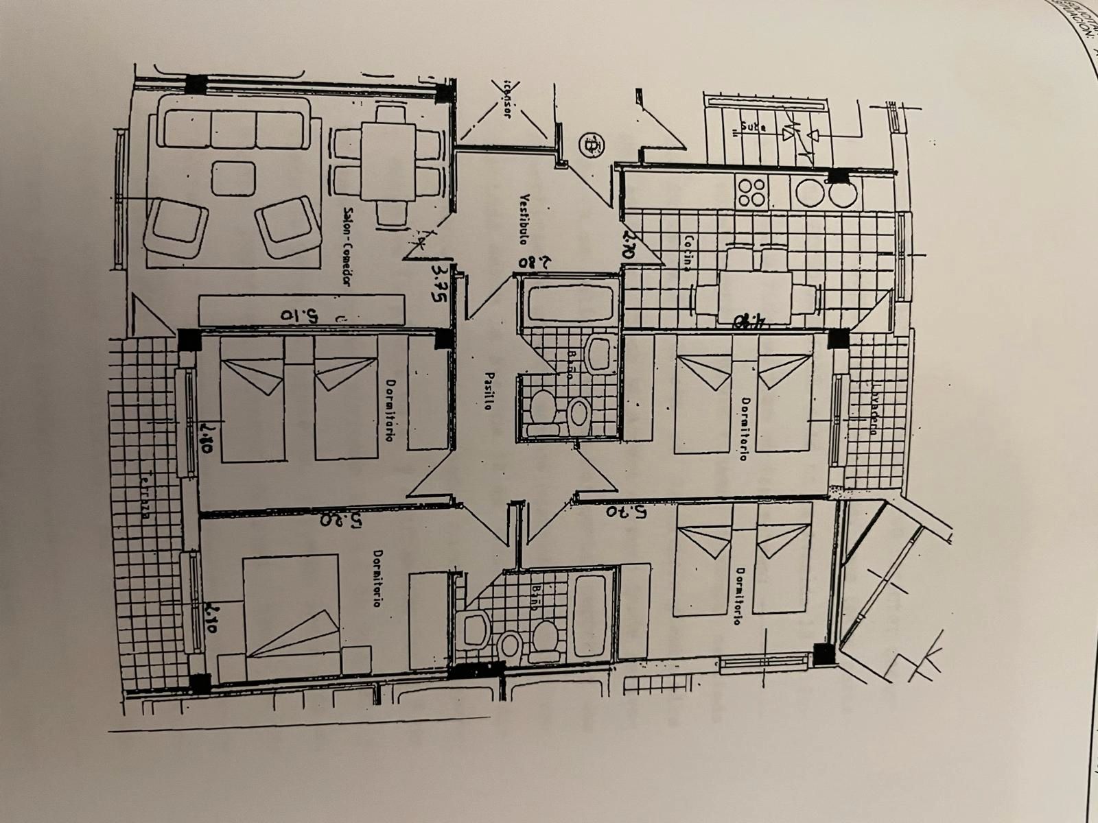 Piso en venta en Ponteareas con Calefacción, Parquet y Terraza