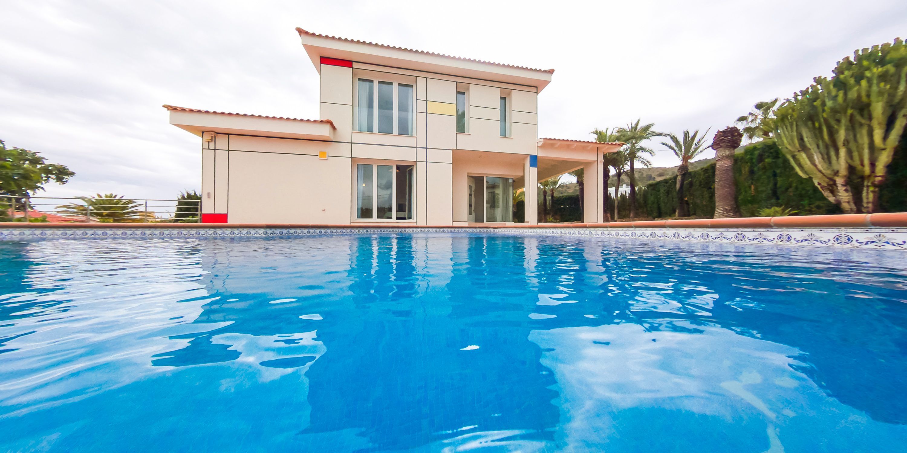 Swimming pool of House or chalet to rent in L'Alfàs del Pi  with Air Conditioner, Heating and Private garden
