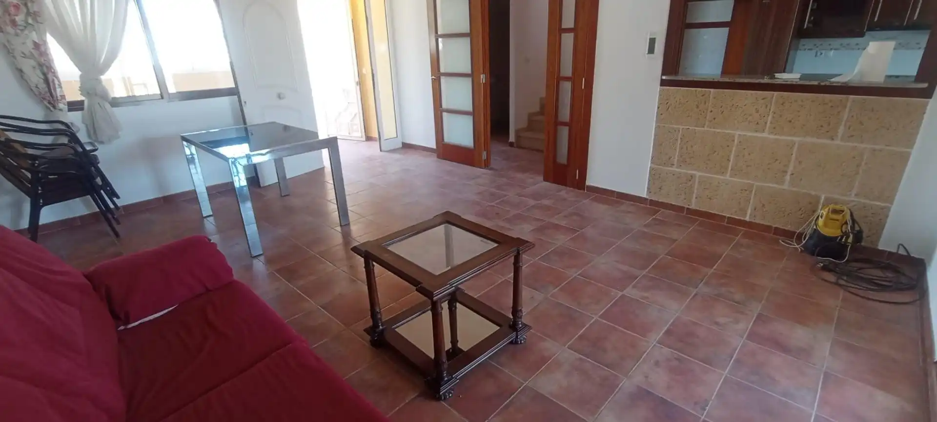 Sala de estar de Casa o chalet de alquiler en Vinaròs con Calefacción, Jardín privado y Terraza