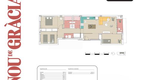 Foto 4 de Piso en venta en Carrer de Sant Ferran, 76, Gràcia, Barcelona