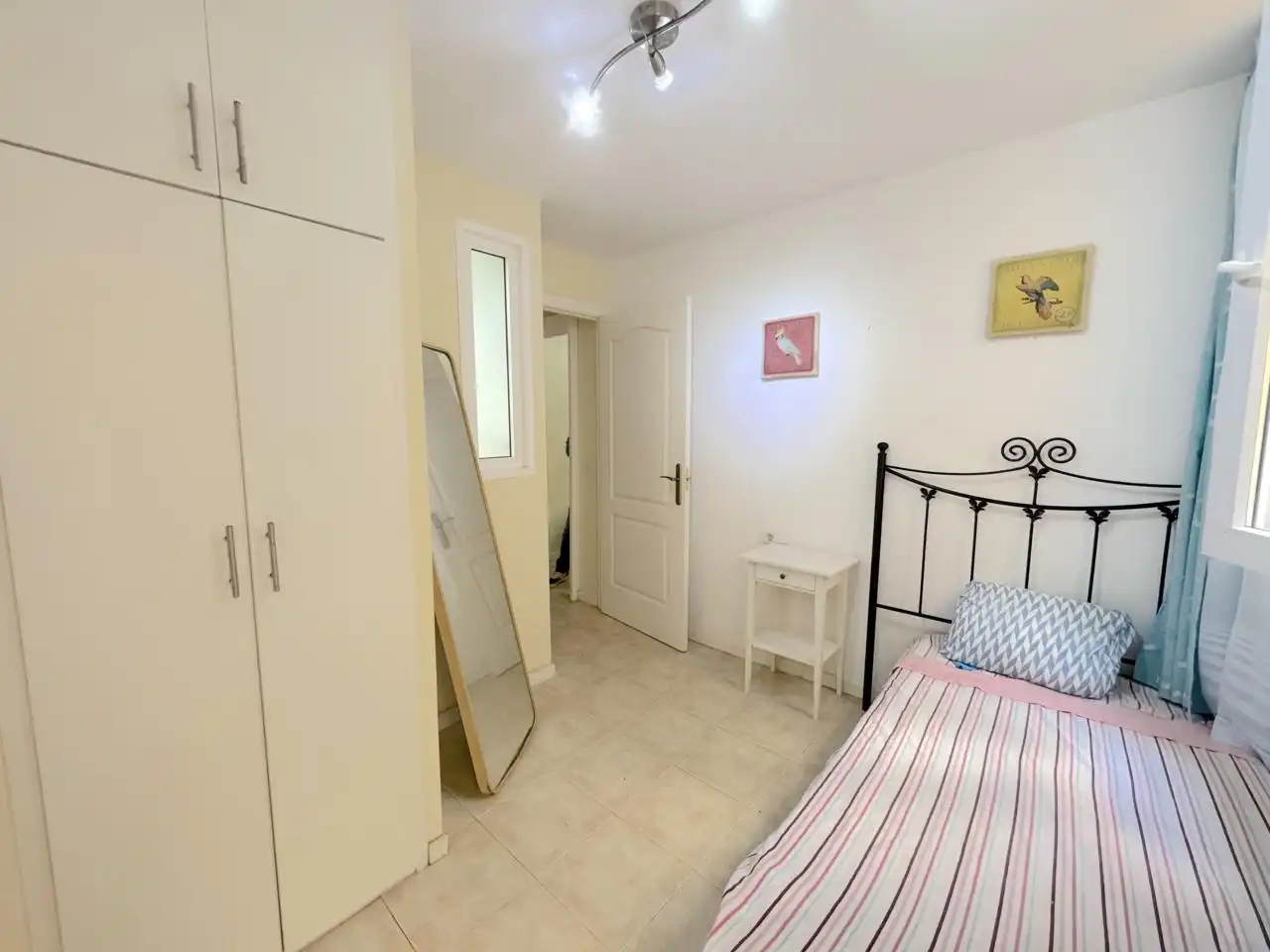 Schlafzimmer von Maisonette zum Verkauf in Puerto de la Cruz mit Klimaanlage, Terrasse und Möbliert
