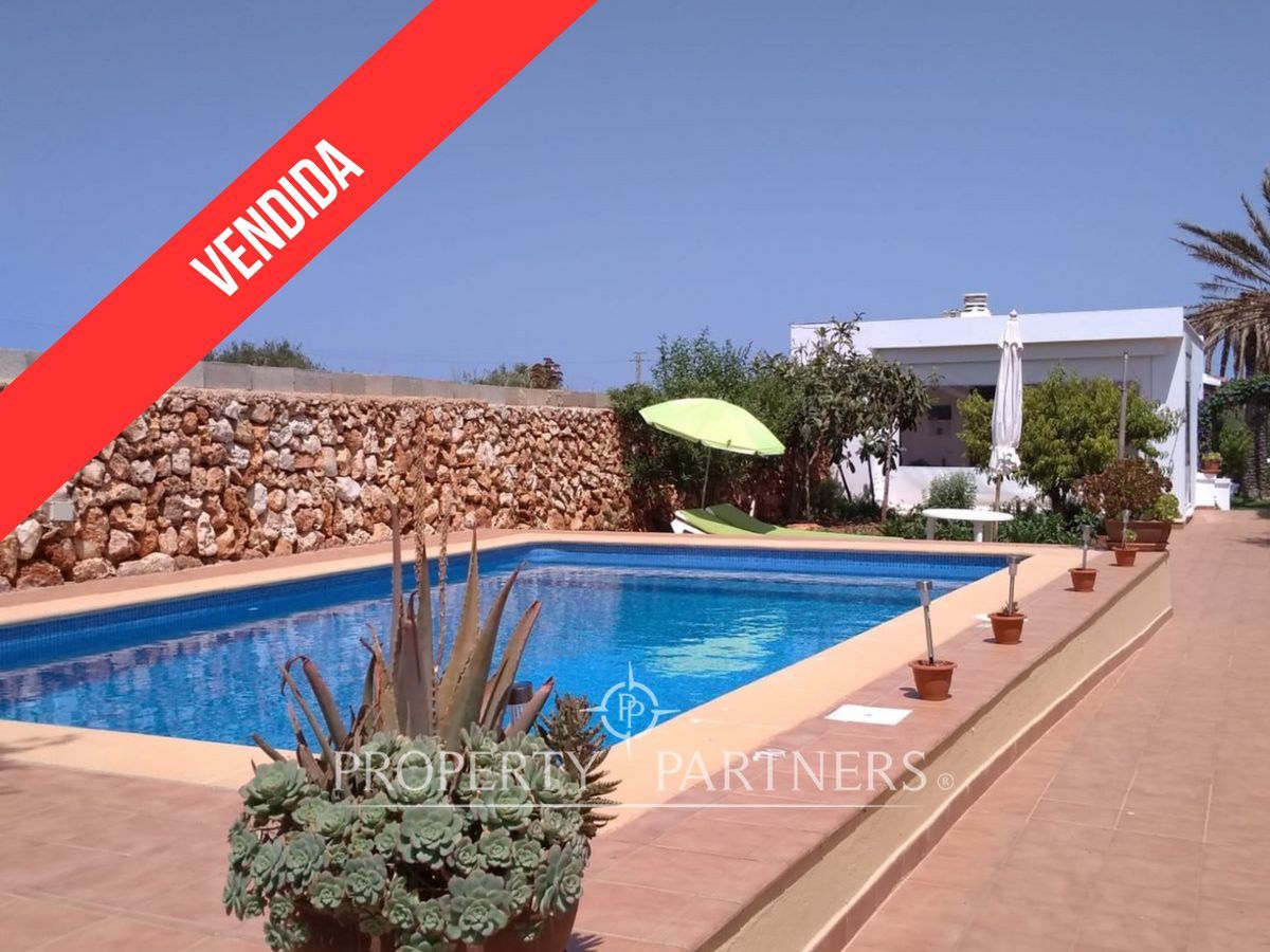 Garden of Country house for sale in Ciutadella de Menorca  with Air Conditioner, Swimming Pool and Furnished