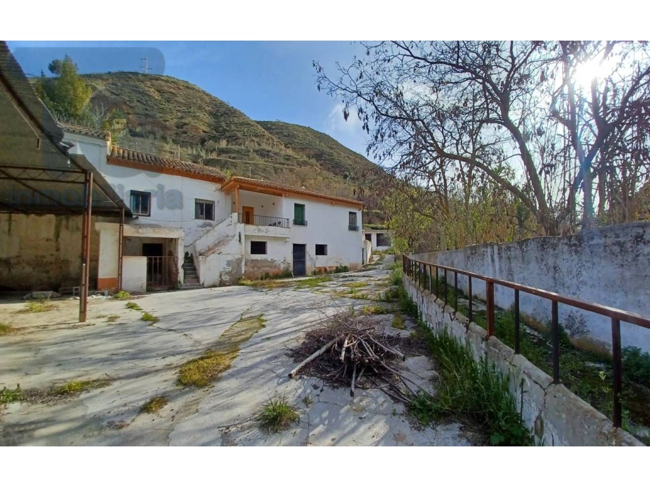 Vista exterior de Finca rústica en venda en  Granada Capital amb Jardí privat i Terrassa