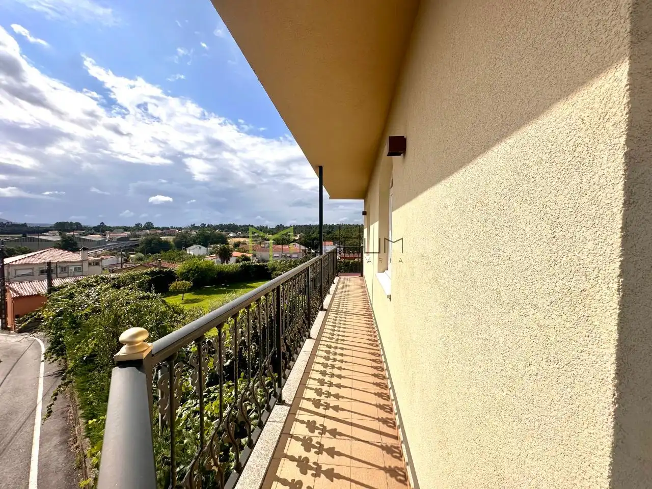 Terrassa de Casa o xalet en venda en Teo amb Calefacció, Jardí privat i Terrassa