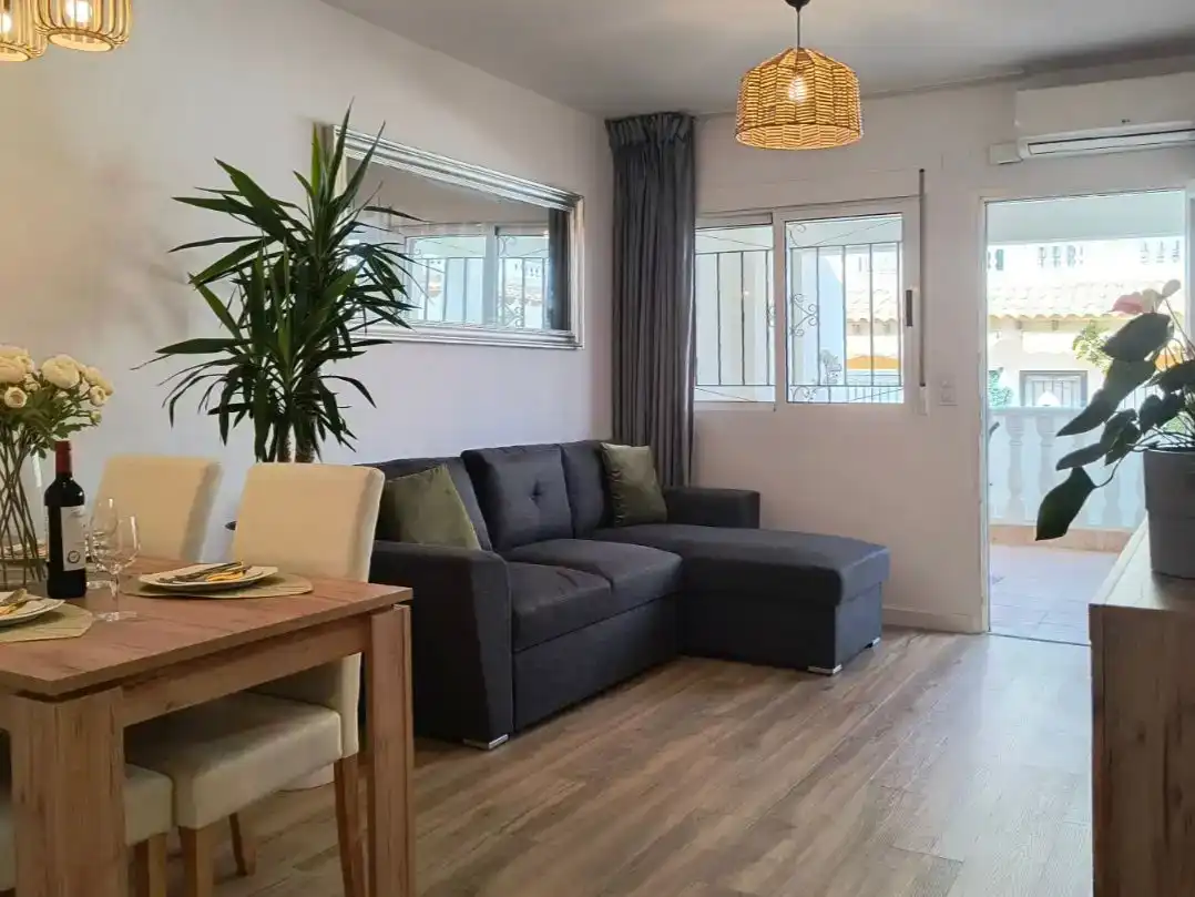 Wohnzimmer von Maisonette zum Verkauf in Orihuela mit Klimaanlage, Terrasse und Schwimmbad