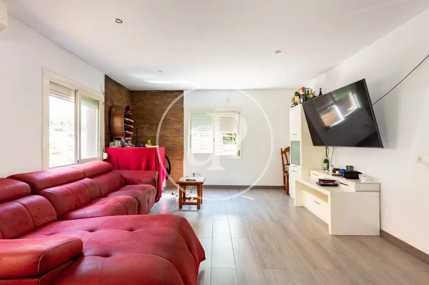 Living room of Flat for sale in Rubí  with Air Conditioner, Heating and Private garden