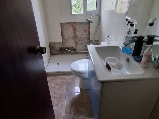 Bany de Casa o xalet en venda en Náquera amb Aire condicionat, Terrassa i Piscina