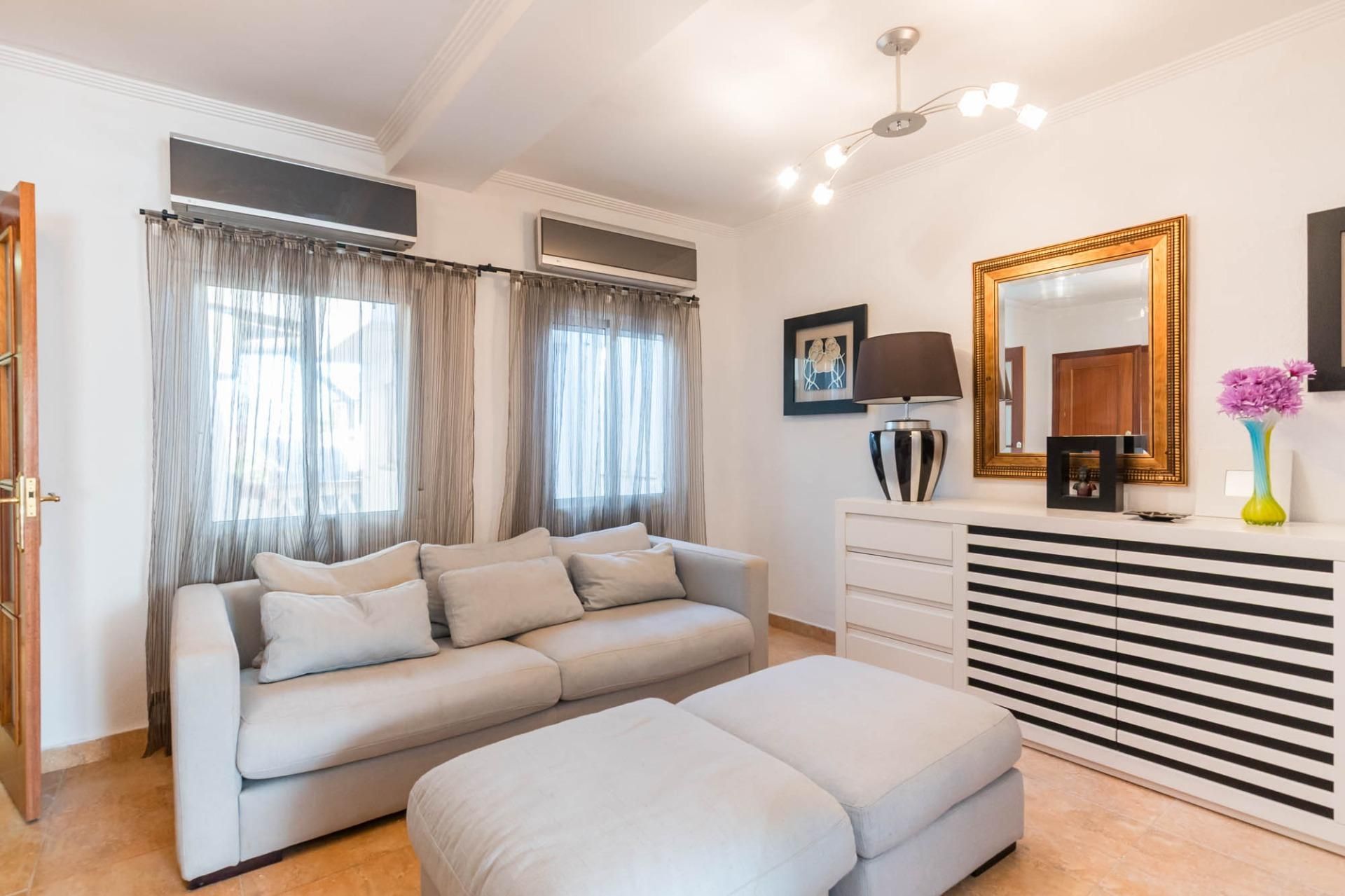 Sala de estar de Piso en venta en  Murcia Capital con Aire acondicionado y Trastero