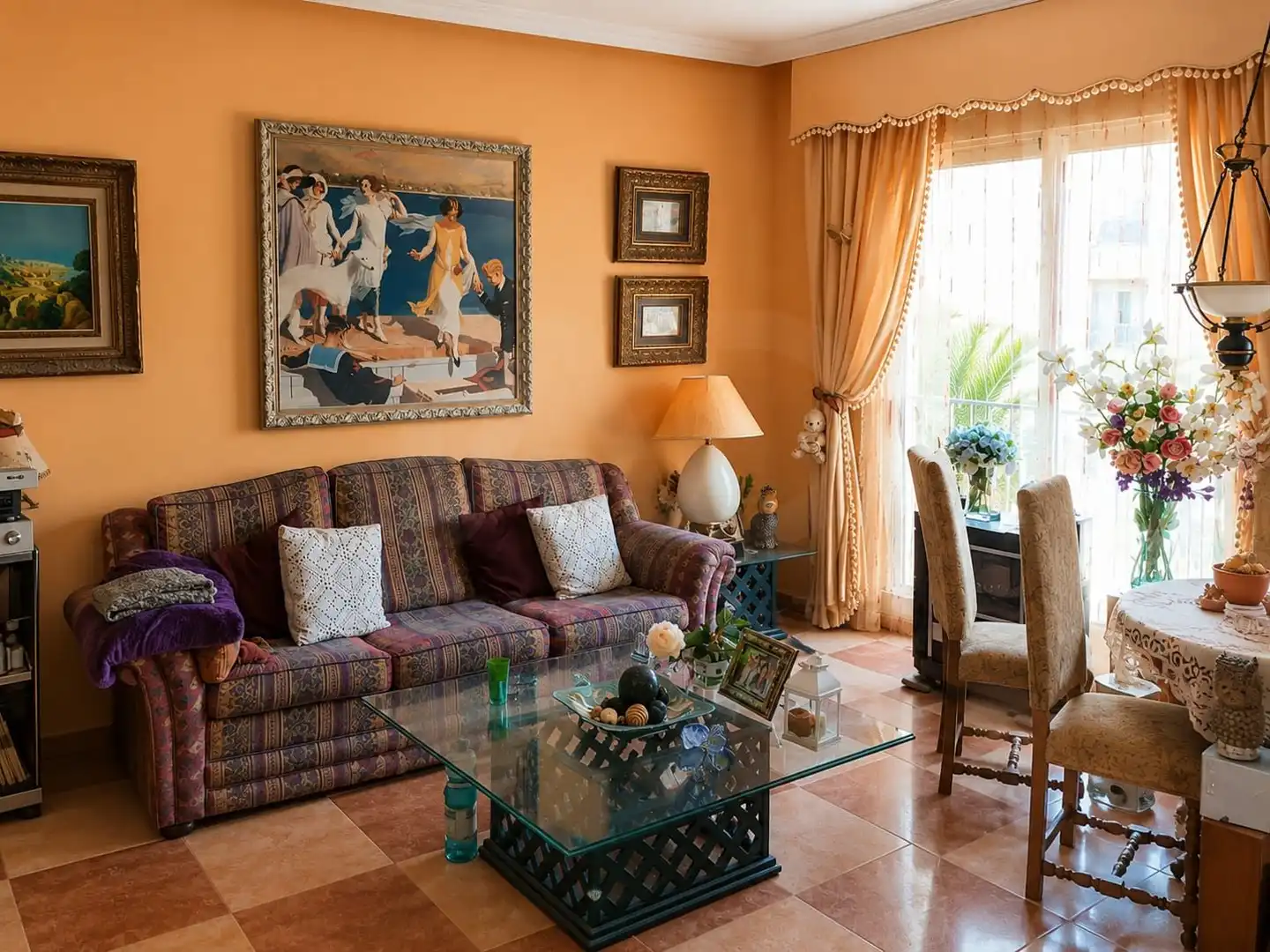 Sala d'estar de Àtic en venda en Caravaca de la Cruz amb Aire condicionat, Calefacció i Terrassa