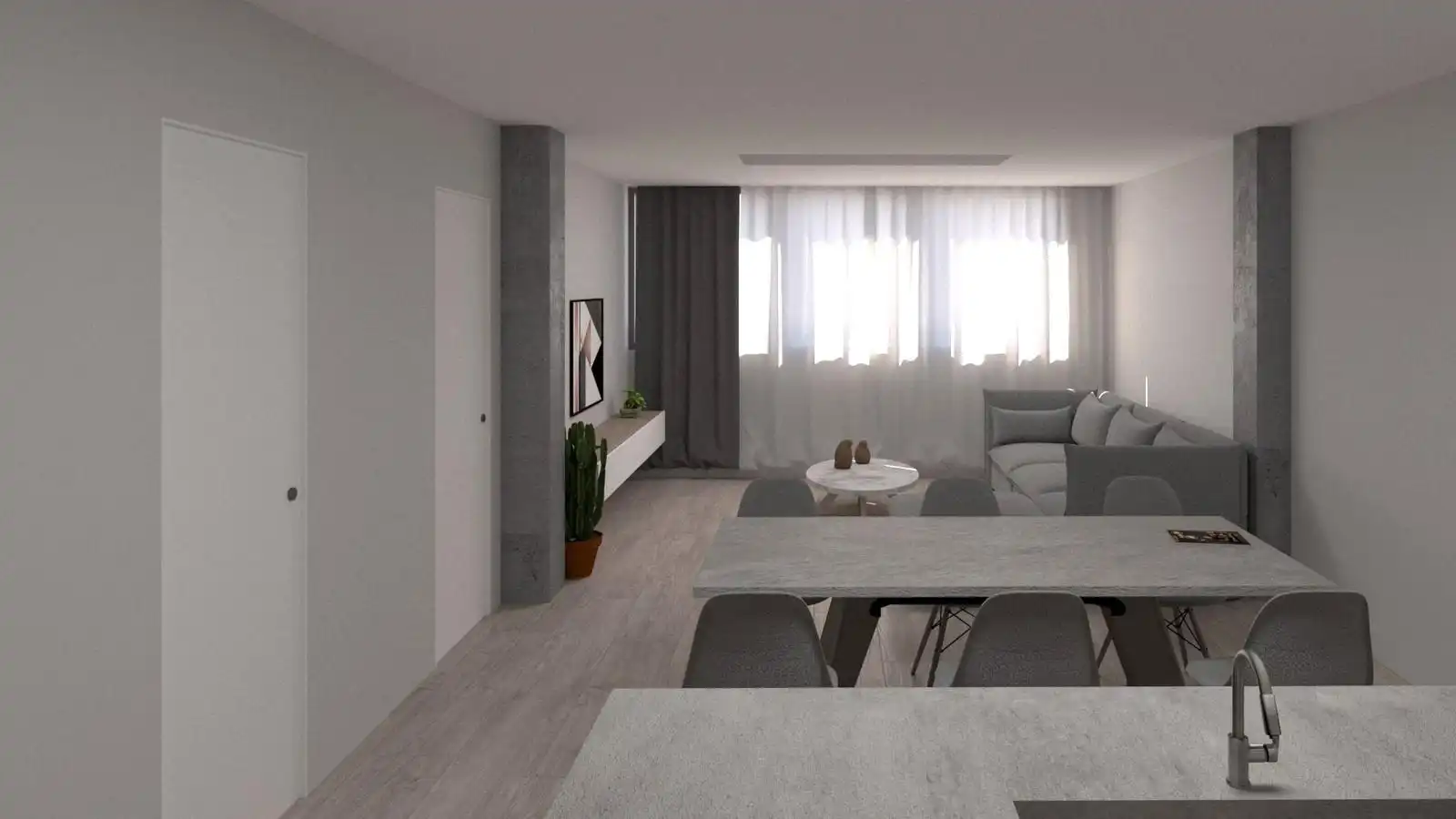 Sala d'estar de Edifici en venda en L'Ametlla de Mar 