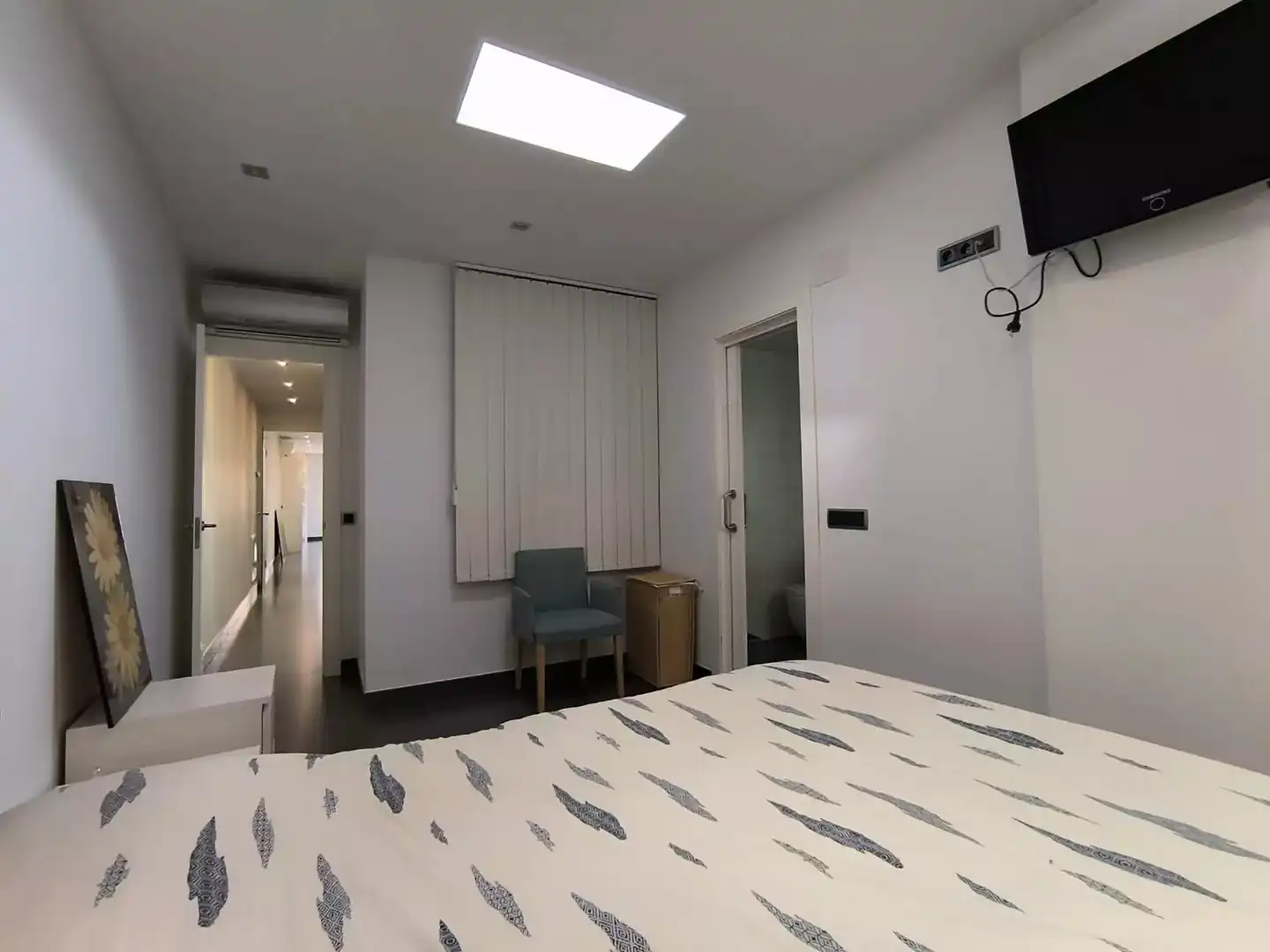 Bedroom of Flat for sale in Hostalric  with Air Conditioner, Heating and Terrace