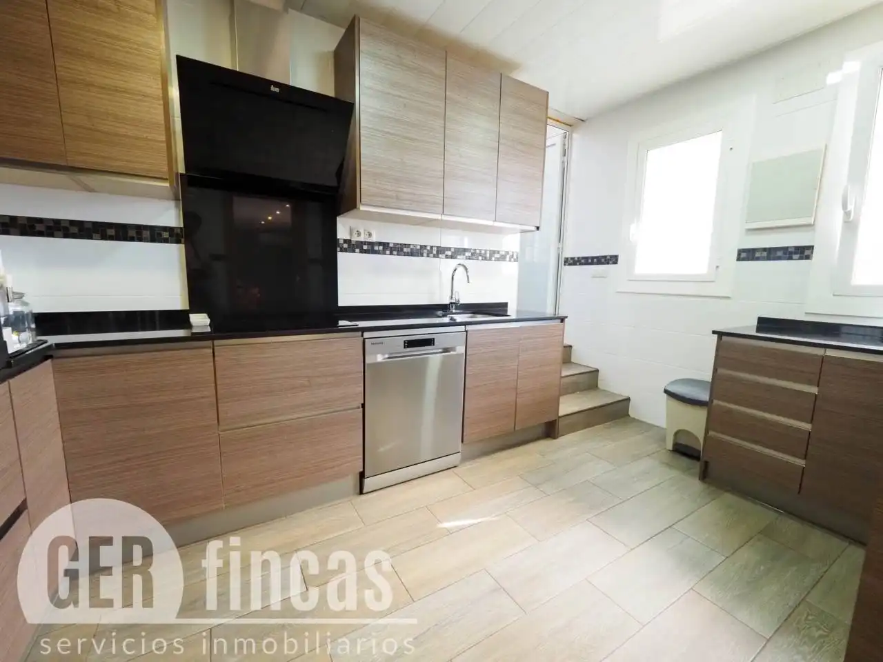 Cocina de Casa o chalet en venta en Terrassa con Aire acondicionado, Calefacción y Jardín privado
