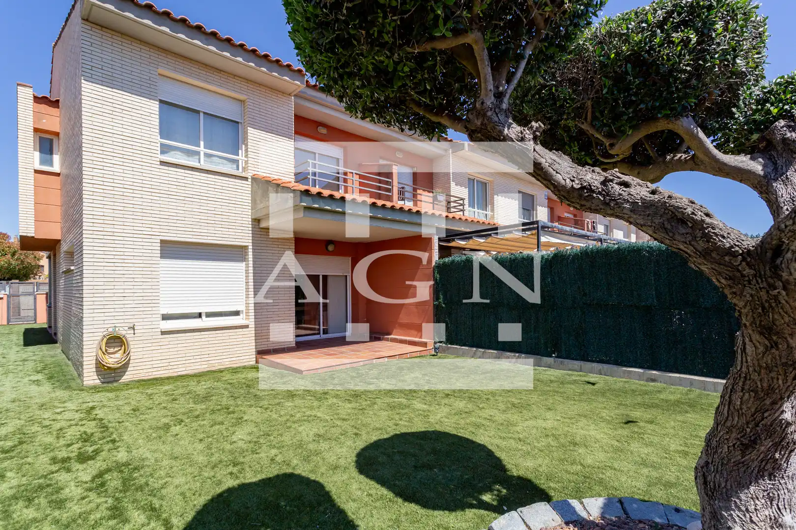 Garten von Einfamilien-Reihenhaus zum Verkauf in Cambrils mit Klimaanlage, Heizung und Privatgarten