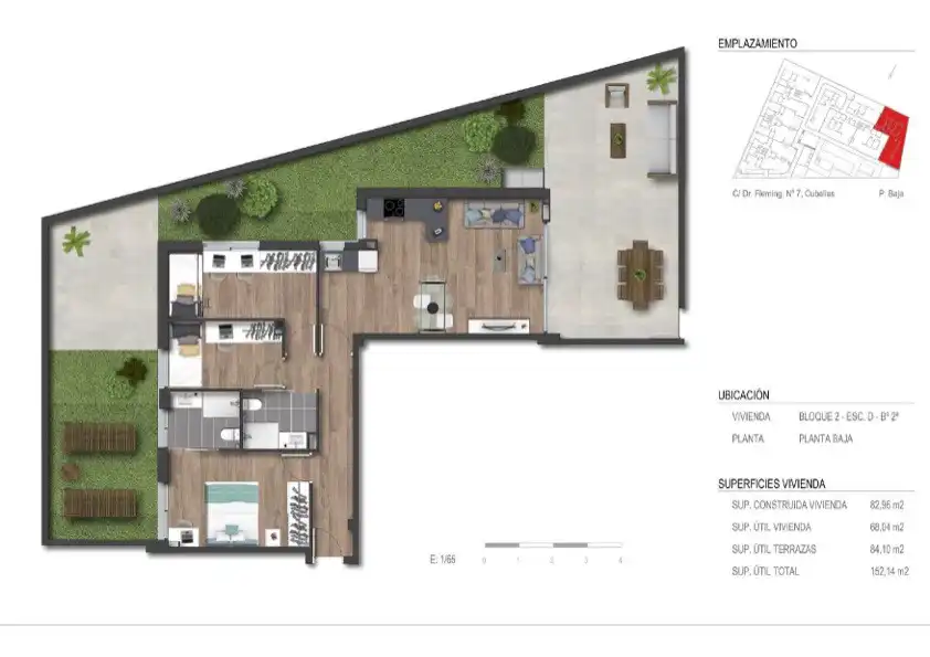 Flat for sale in Cubelles  with Air Conditioner, Heating and Private garden