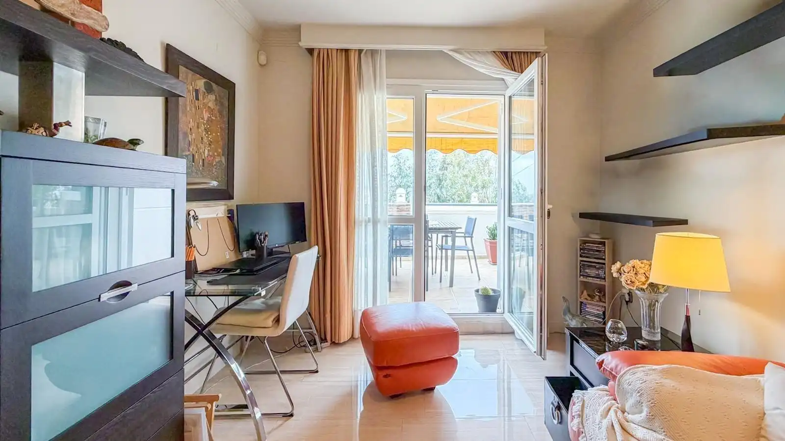 Balcony of Flat for sale in Málaga  with Air Conditioner, Heating and Private garden