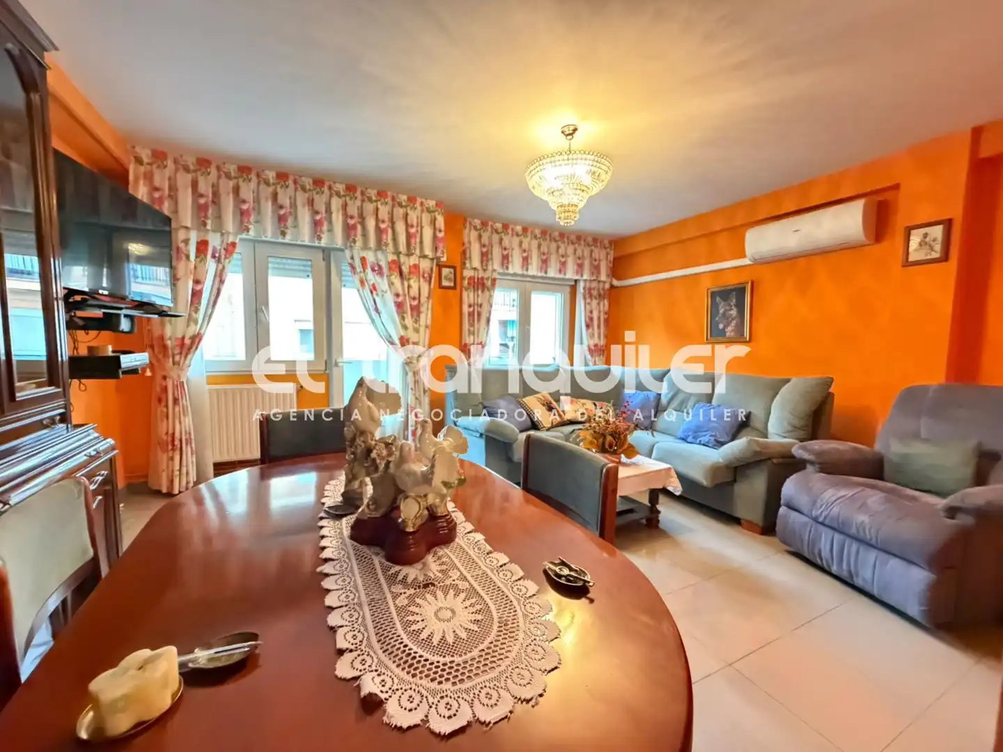 Sala de estar de Piso de alquiler en La Alhóndiga
