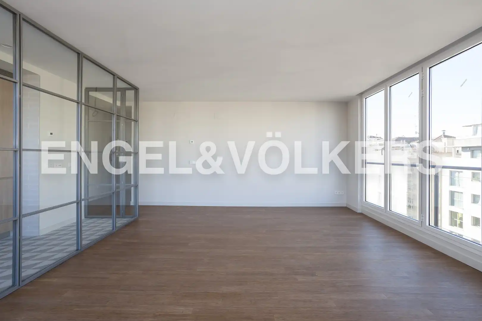 Living room of Attic for rent in Madrid  with Heating and Swimming Pool