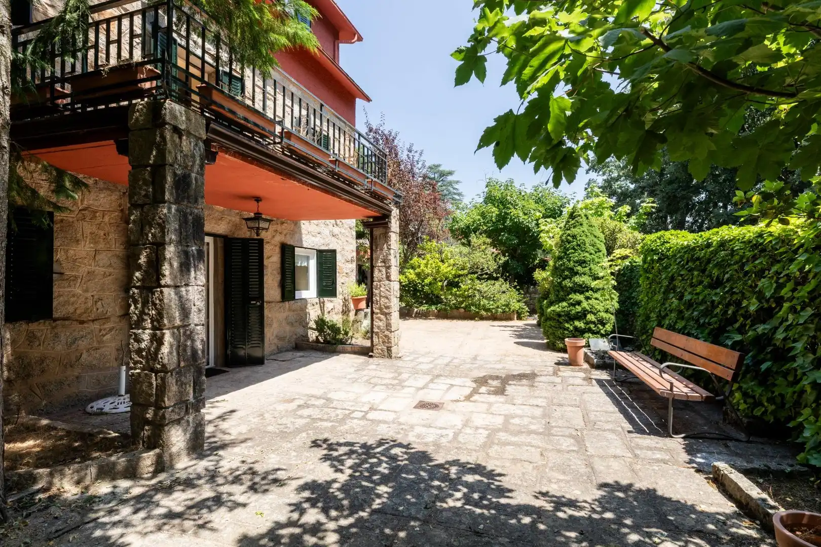 Terraza de Casa o chalet en venta en Navacerrada con Calefacción y Jardín privado
