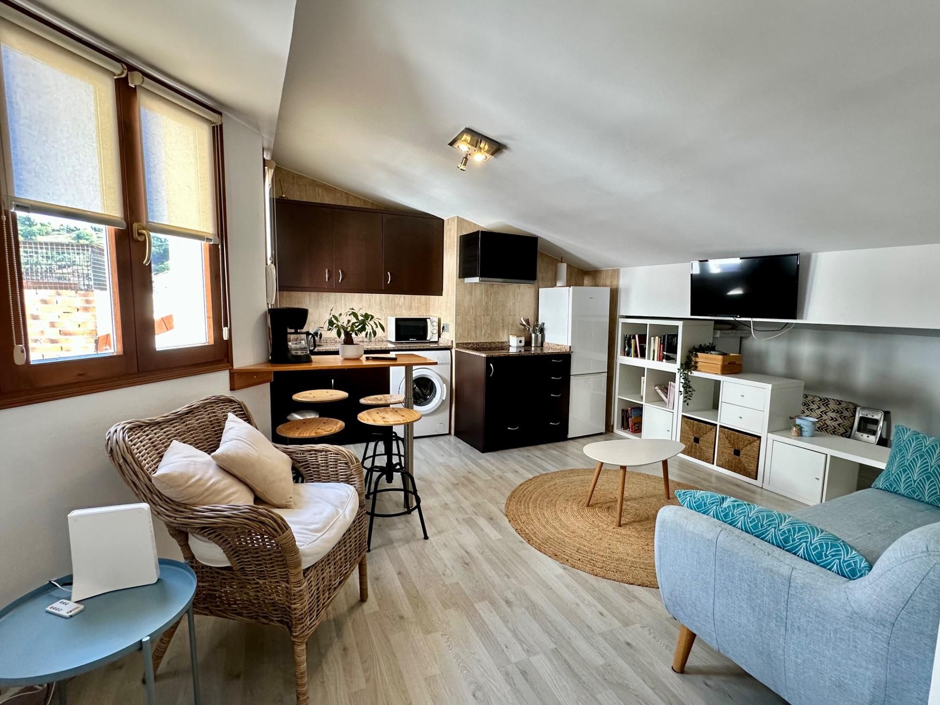 Living room of Flat for sale in Ribadesella  with Heating