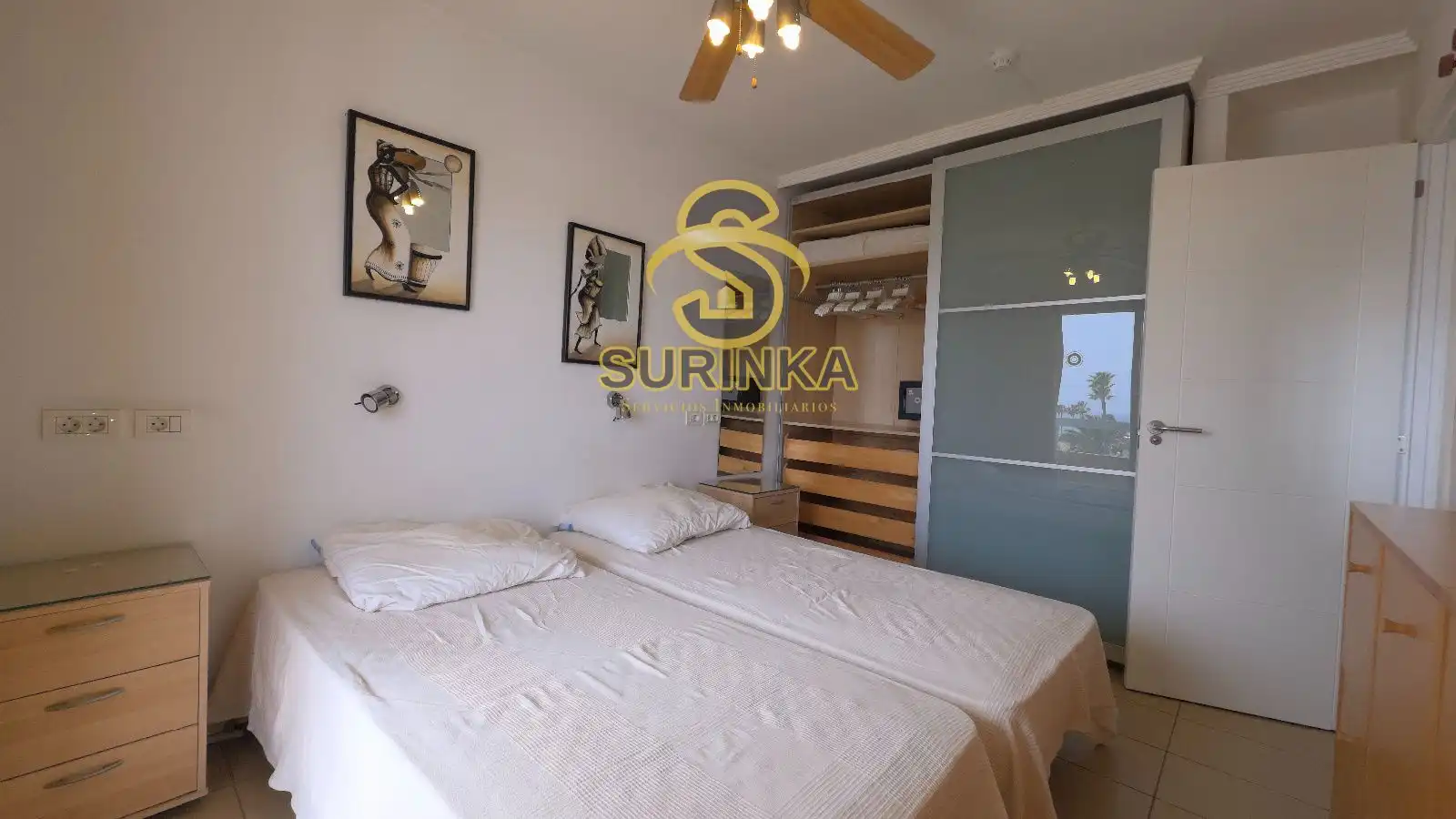 Bedroom of Flat for rent in San Bartolomé de Tirajana  with Terrace, Swimming Pool and Furnished