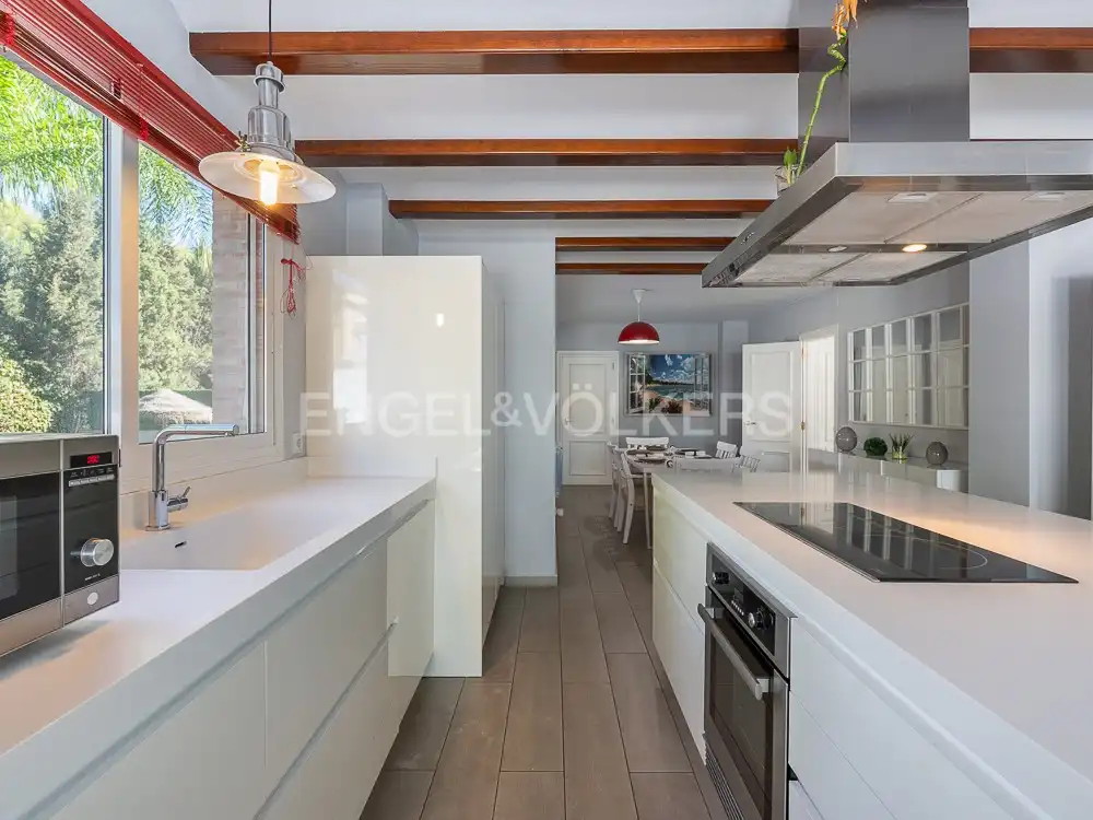 Kitchen of Houses for rent in Bétera  with Air Conditioner, Heating and Private garden