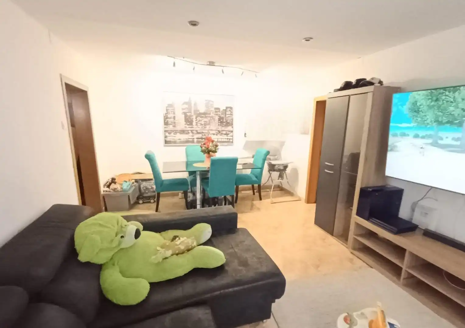 Sala de estar de Piso en venta en Sabadell con Balcón