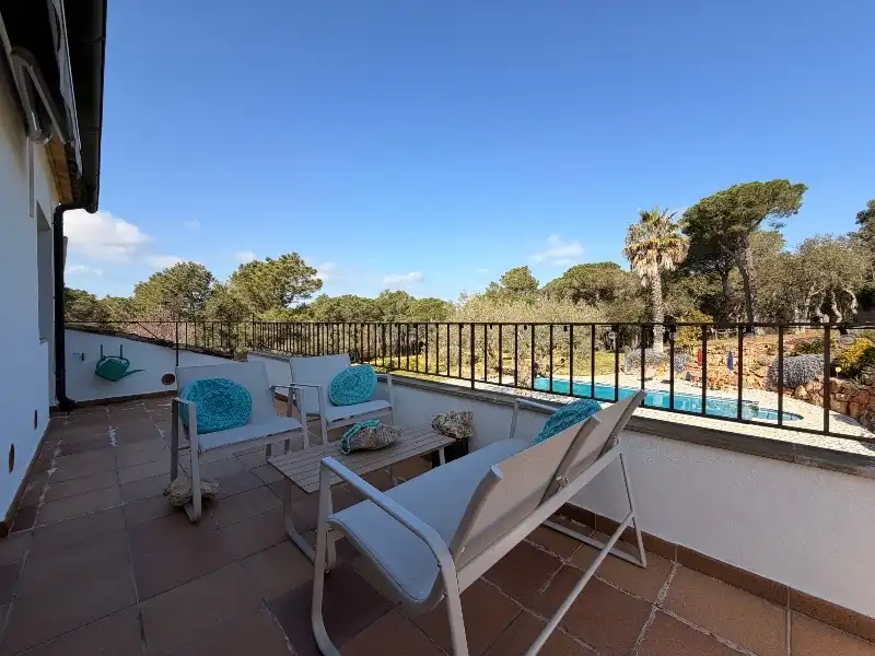 Terraza de Casa o chalet en venta en Palafrugell con Aire acondicionado, Calefacción y Jardín privado