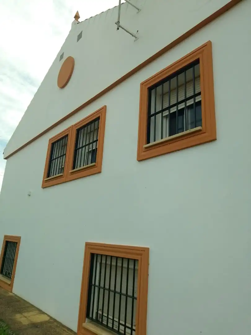 Vista exterior de Casa o chalet en venta en Dos Hermanas con Jardín privado, Terraza y Balcón