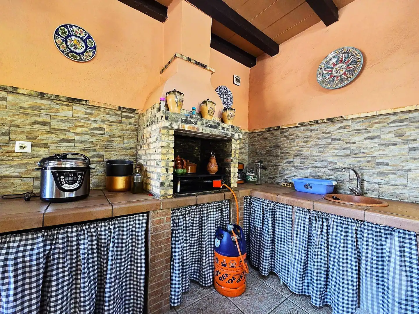 Küche von Haus oder Chalet zum Verkauf in Chiclana de la Frontera mit Privatgarten, Abstellraum und Schwimmbad