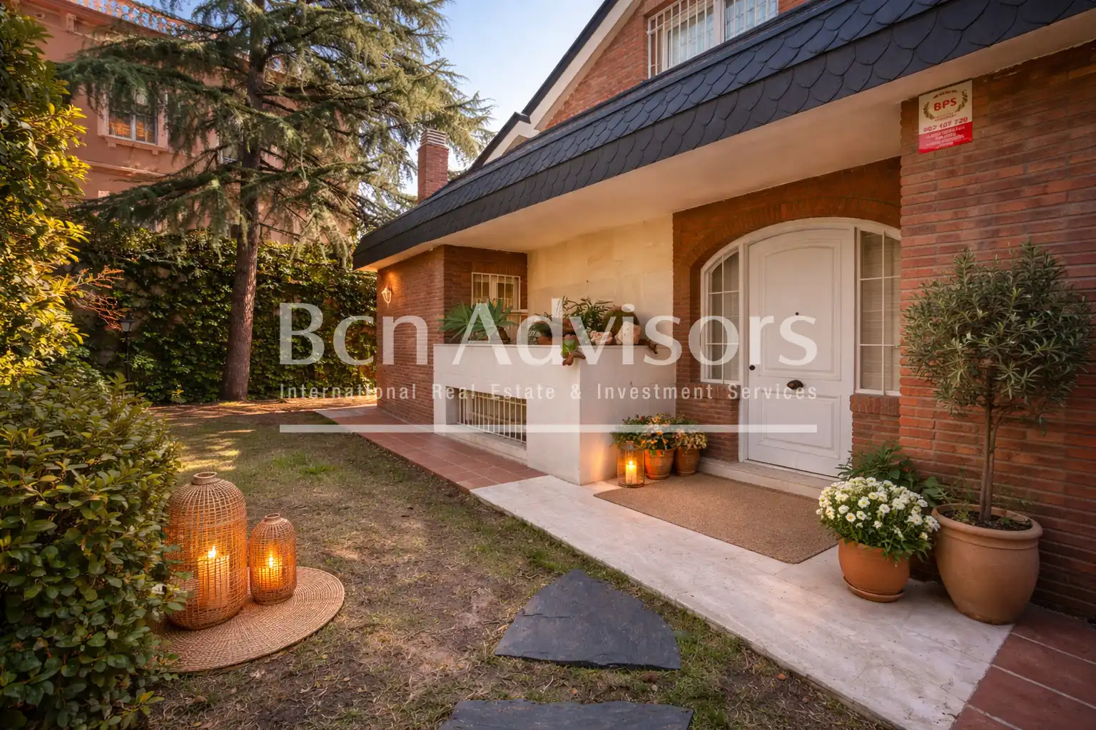Jardín de Casa o chalet en venta en Barcelona con Aire acondicionado, Calefacción y Jardín privado