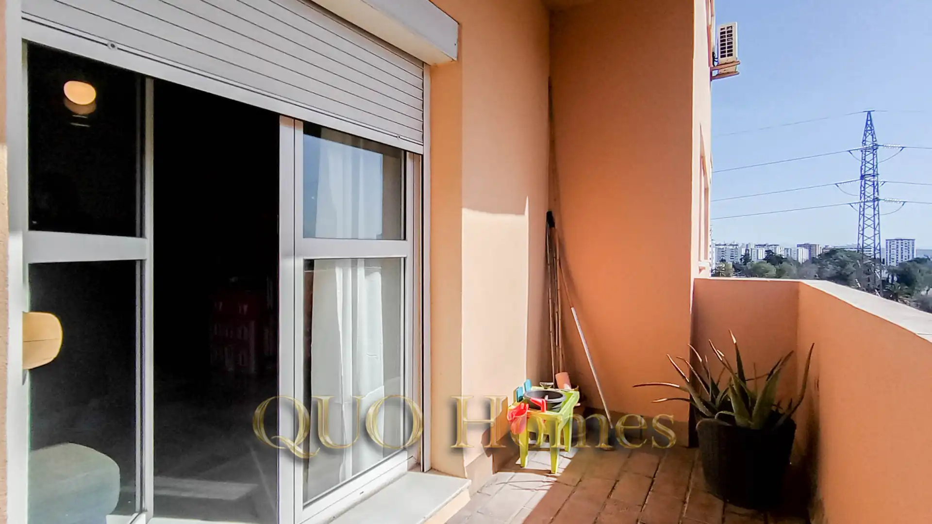Balcony of Flat for sale in Jerez de la Frontera  with Air Conditioner, Balcony and Community pool