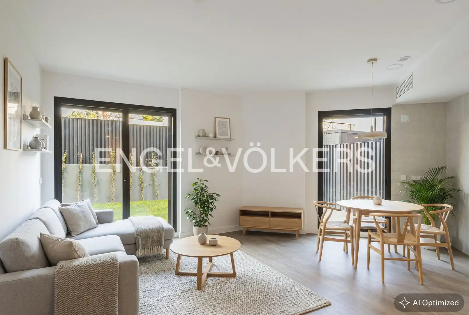Sala de estar de Piso en venta en Madrid con Calefacción, Jardín privado y Terraza