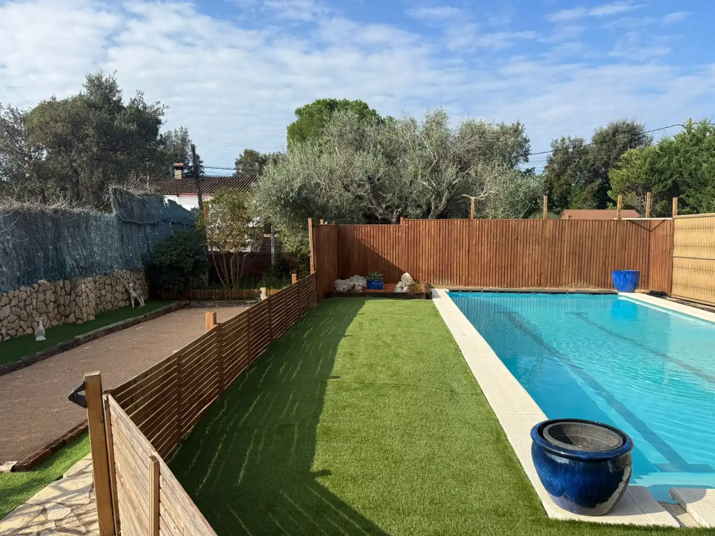 Piscina de Casa o chalet en venta en Caldes de Malavella con Calefacción, Jardín privado y Terraza