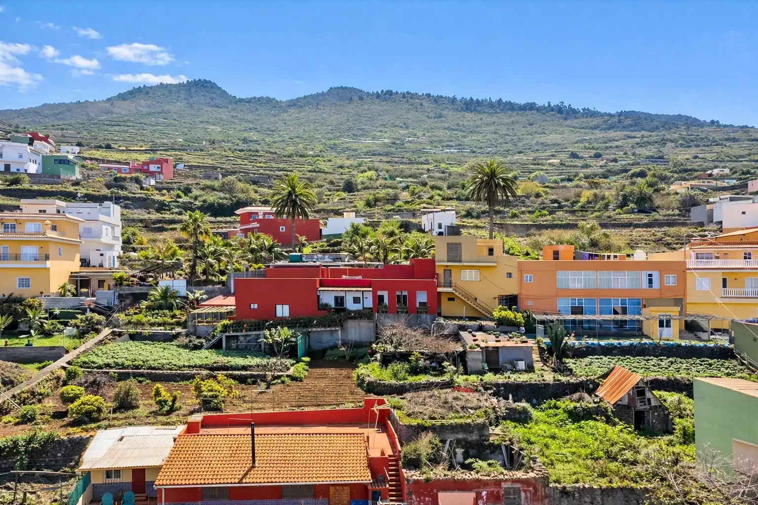 Exterior view of Flat for sale in Santa Úrsula  with Private garden and Furnished