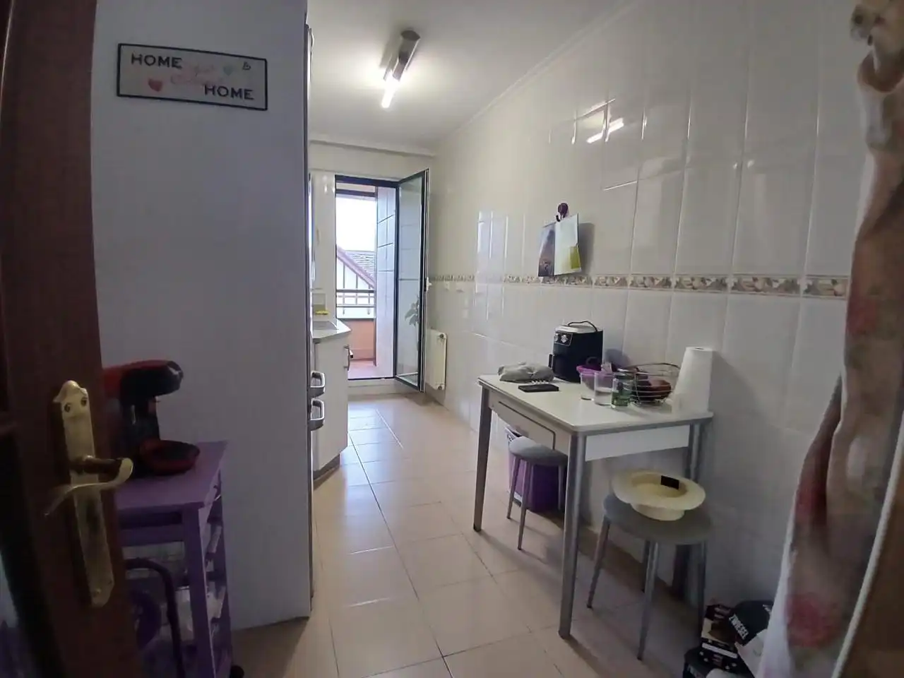 Kitchen of Flat for sale in Castro-Urdiales  with Heating, Parquet flooring and Storage room