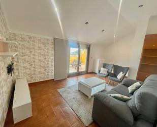 Living room of Attic to rent in A Guarda    with Heating, Terrace and Furnished