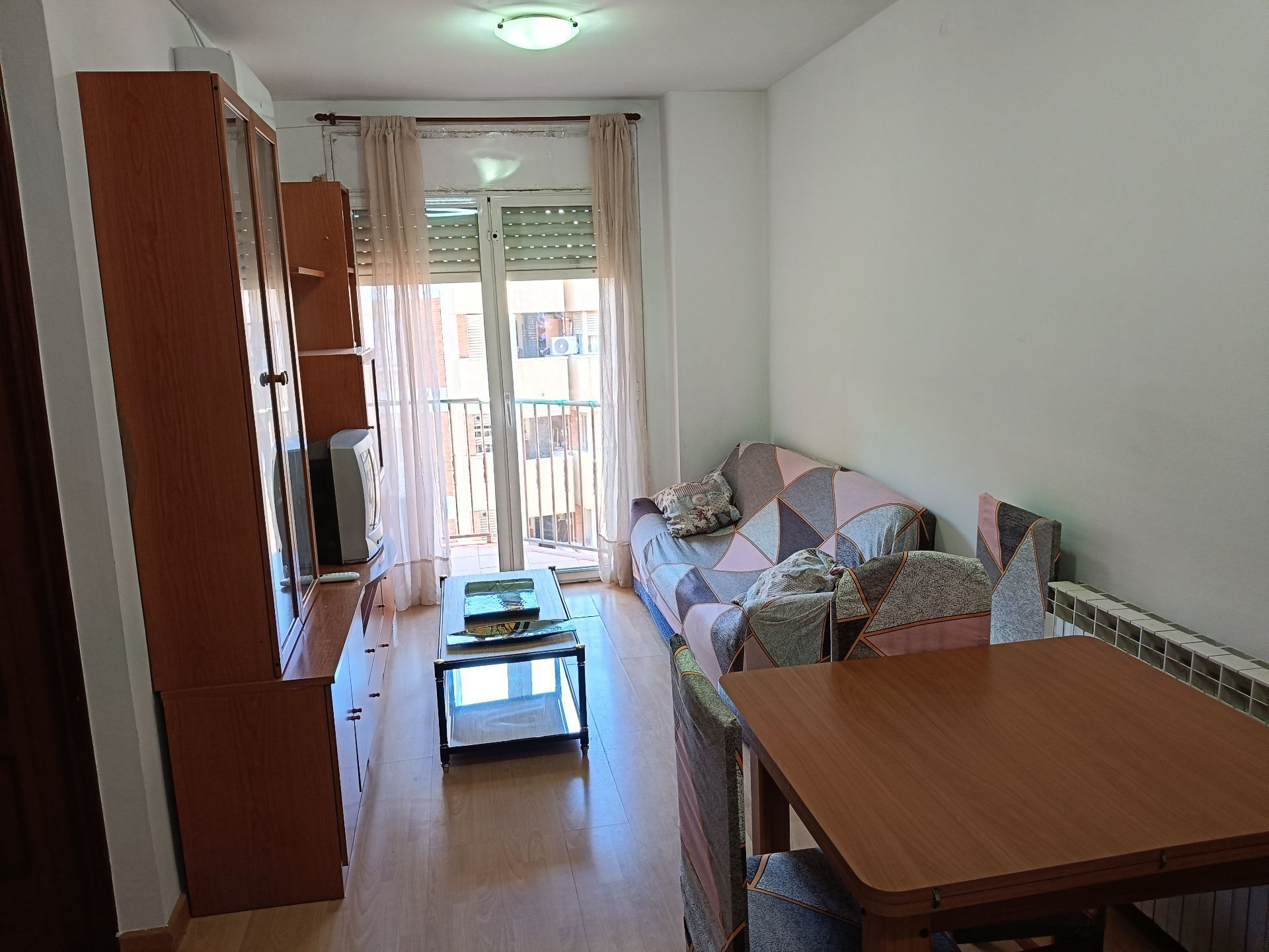 Bedroom of Apartment for sale in  Lleida Capital  with Air Conditioner, Terrace and Furnished