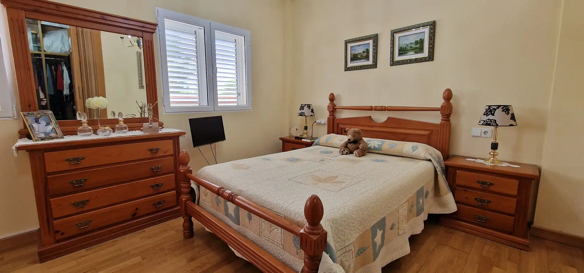 Schlafzimmer von Haus oder Chalet zum Verkauf in Totana mit Heizung, Privatgarten und Terrasse